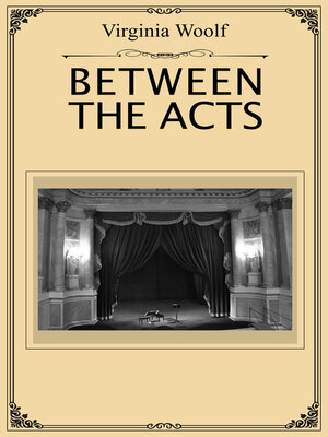 cover image of Between the Acts